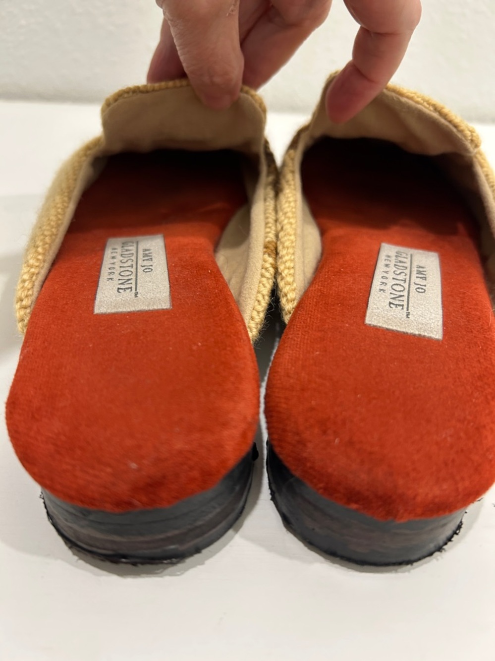 RARE Vintage Amy Jo Gladstone Equestrian Horse Tapestry Mules | Size 7 - Picture 7 of 14